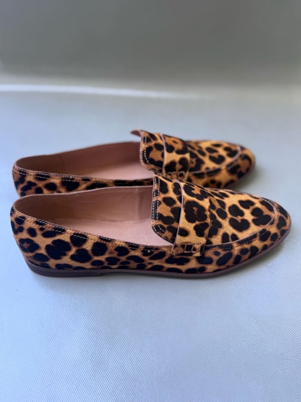 Madewell The Alex Loafer in Leopard Calf Hair - Picture 8 of 8